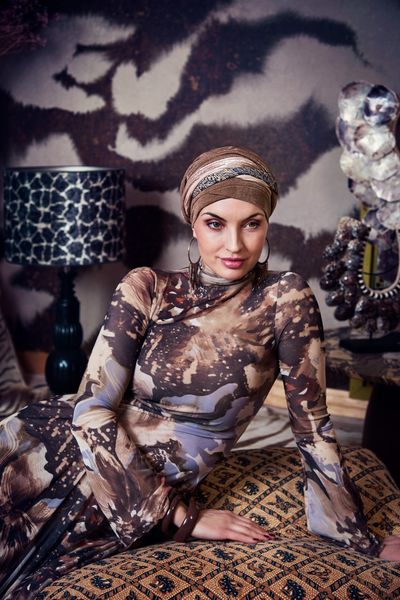Hovedbilde Hodeplagg HocPerla Boho Turban set