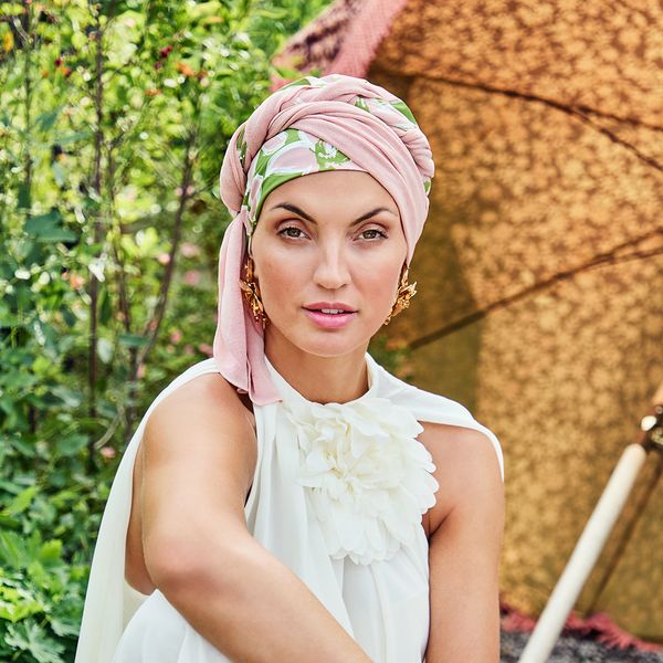 Hovedbilde Hodeplagg Sapphire Boho Turban 