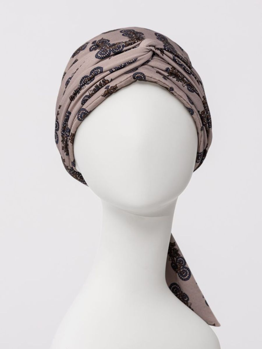Hodeplagg Mantra scarf printed