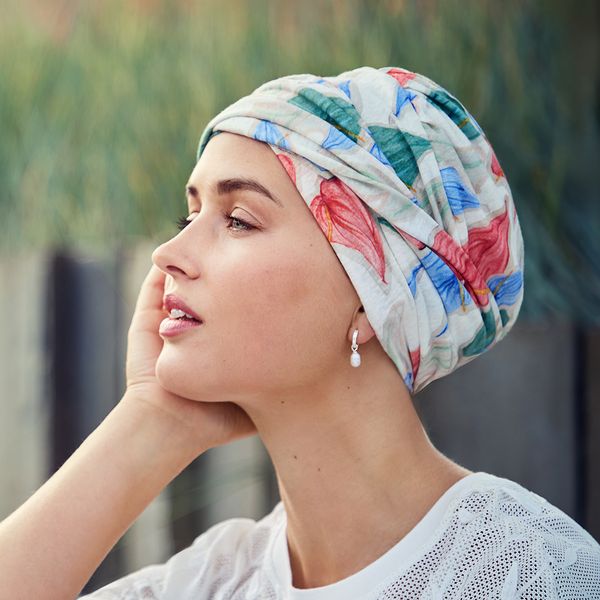 Hovedbilde Hodeplagg Shakti Turban Printed linen 