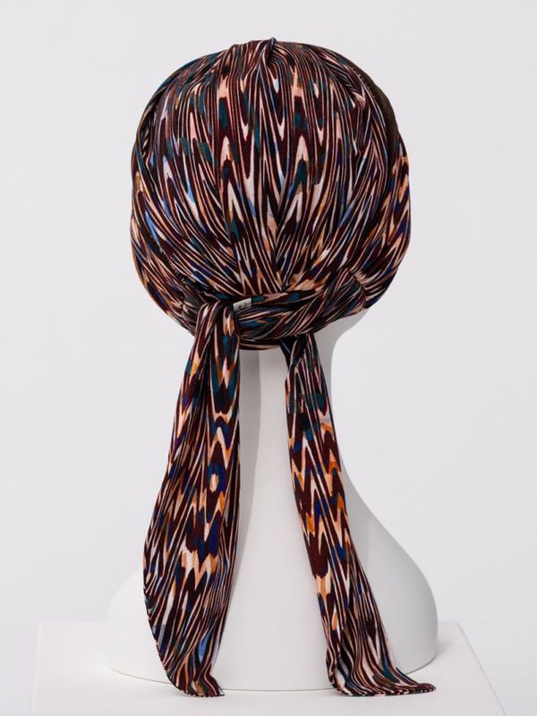 Hodeplagg HocBeatrice Turban w. Ribbons 