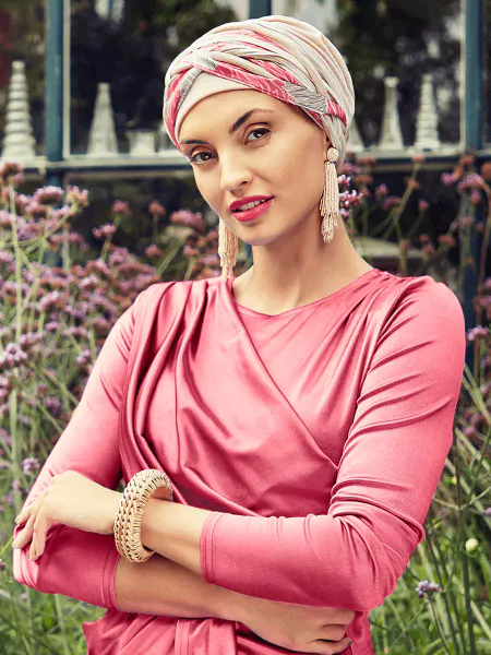 Hovedbilde Hodeplagg Scarlett Boho Turban set 