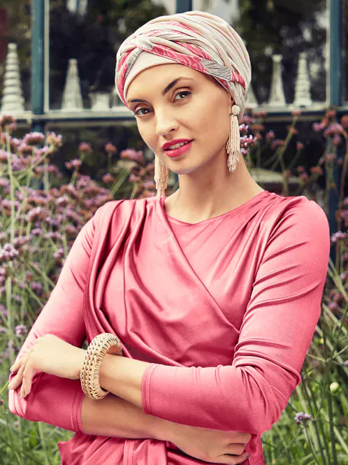 Hovedbilde Hodeplagg Scarlett Boho Turban set 