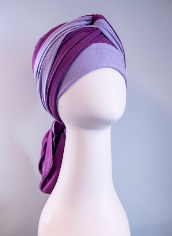 Hodeplagg Reversible Softie Wrap solid