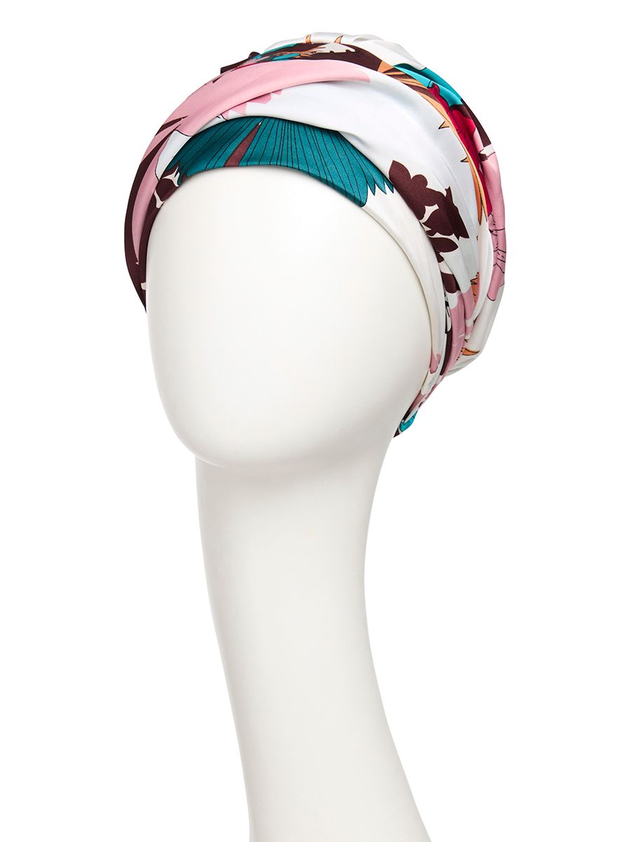 Hodeplagg Sapphire Boho Turban 