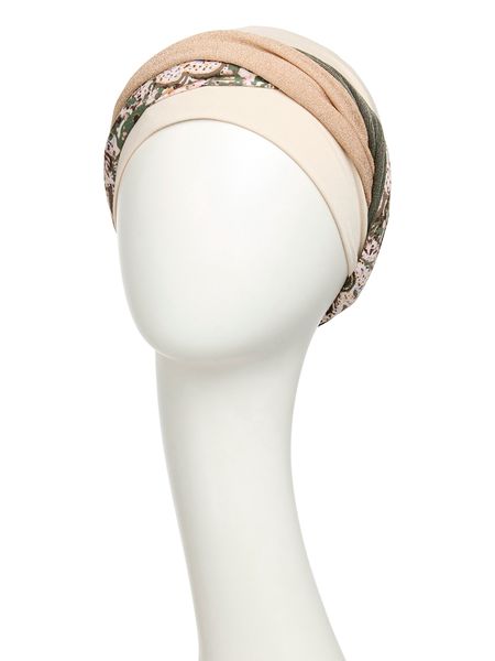 Hovedbilde Hodeplagg Shakti Turban w. Printed Headband 